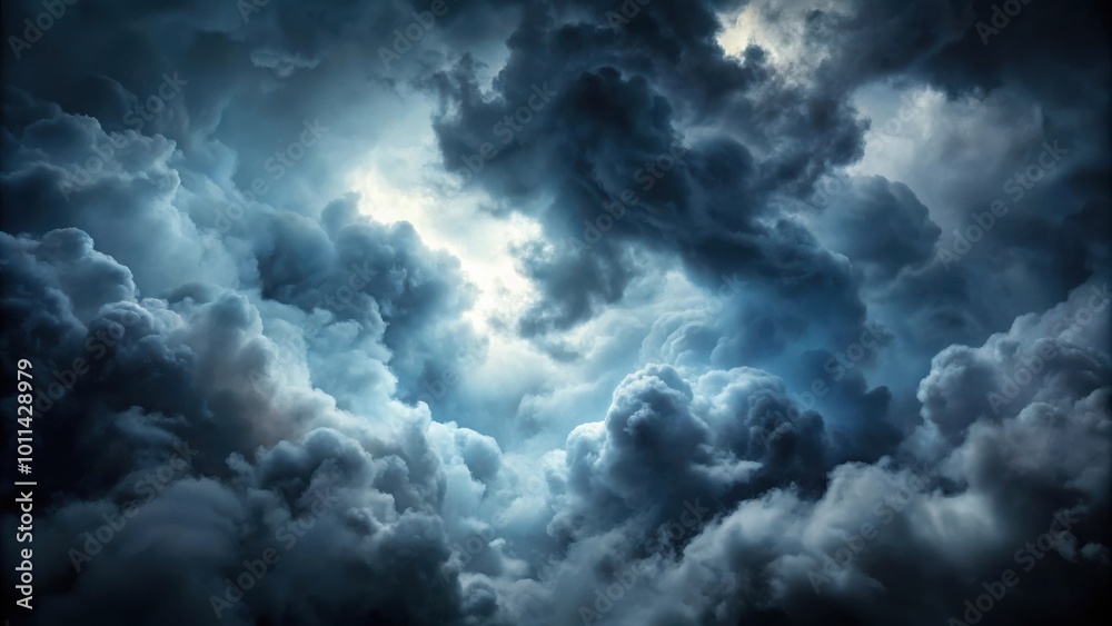 Obraz premium Abstract Dark Cloud Texture Background with Dynamic and Intriguing Design