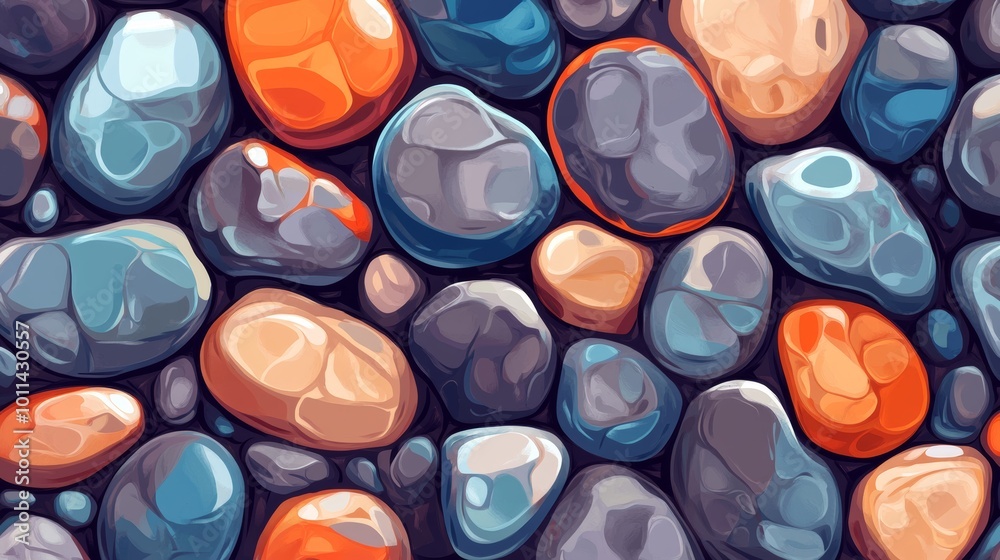 Colorful Pebbles on a Smooth Surface Colorful Pebbles on a Smooth Surface
