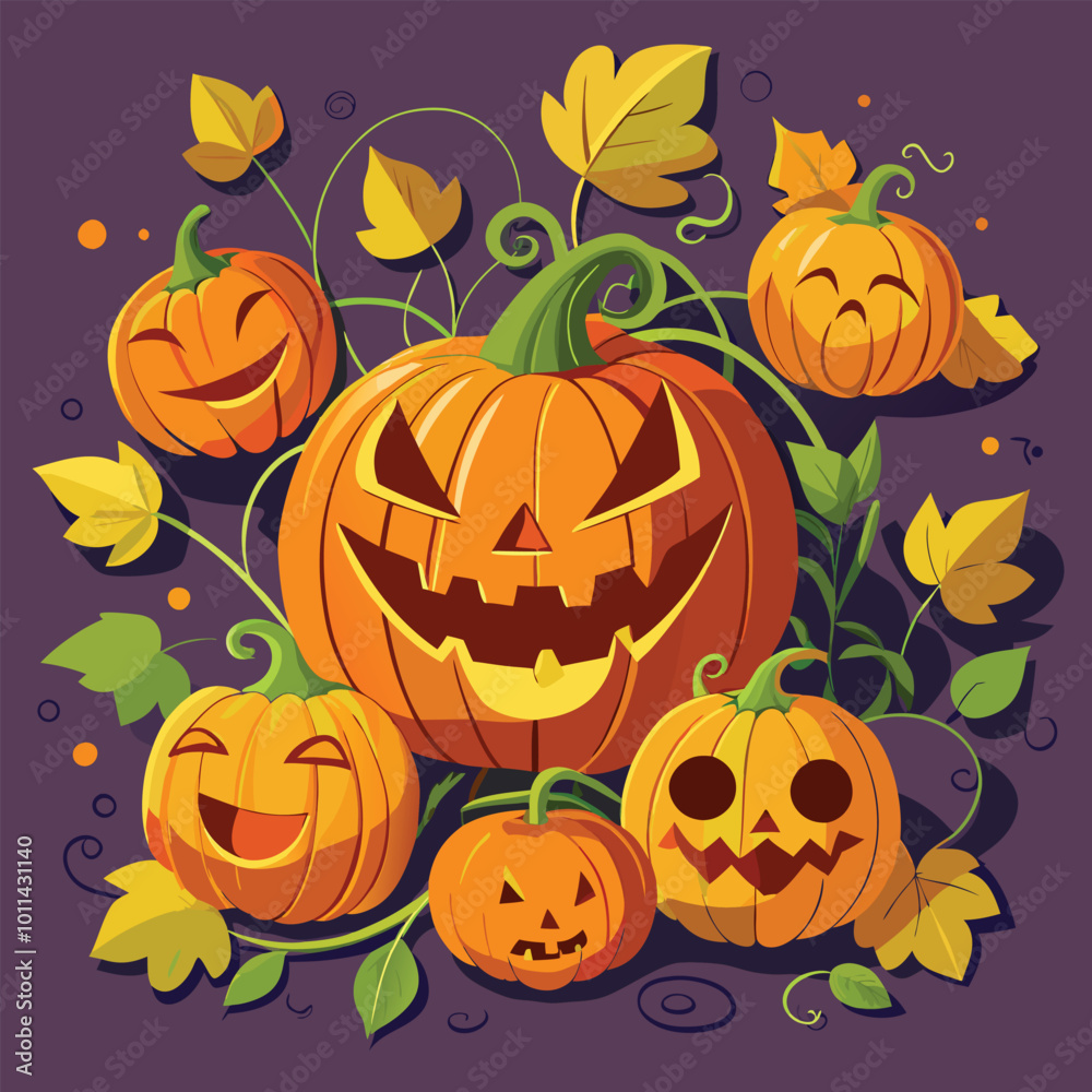 halloween background with pumpkins halloween background with pumpkins