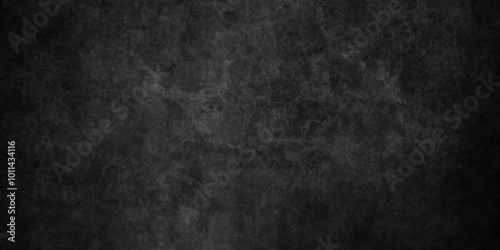  stone concrete texture grunge backdrop background anthracite panorama. Back flat stucco gray stone table top view.  Modern and creative design with surface dust and rough dirty background. 