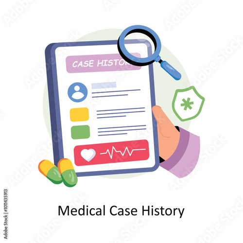 Medical Case History EPS 10 File