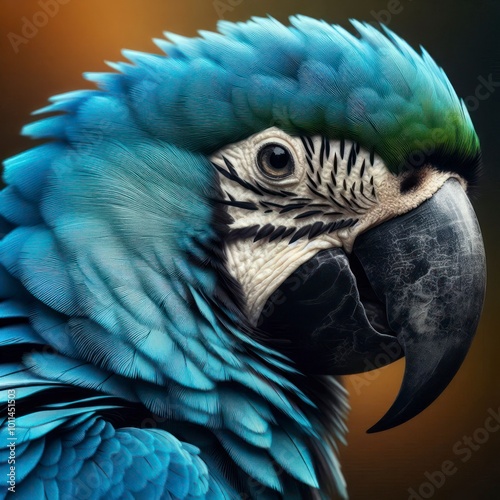 Spix's Macaw (Cyanopsitta spixii) photo