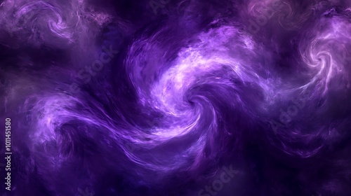 Wallpaper Mural Abstract swirling purple and white clouds on a dark background. Torontodigital.ca