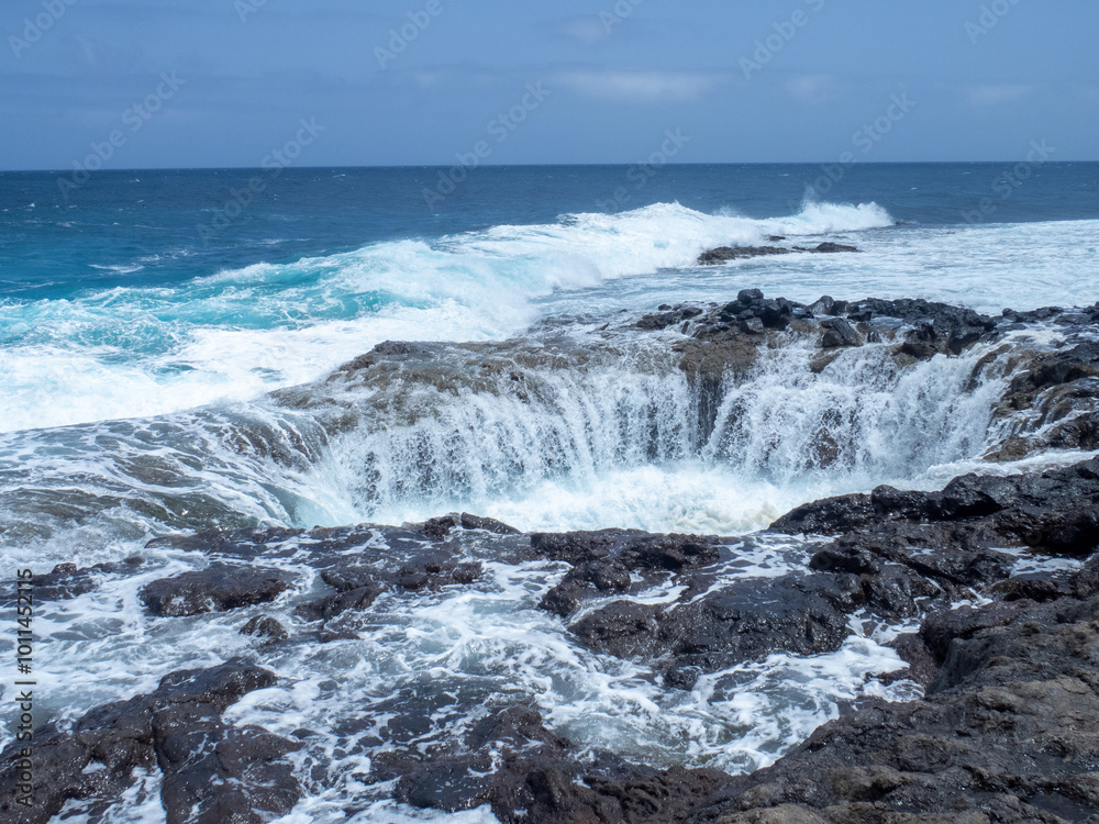 Bufadero de la Garita, Gran Canaria island Bufadero de la Garita, Gran Canaria island