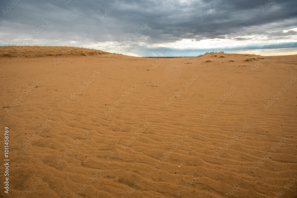 Saskatchewan sand dunes in autumn Saskatchewan sand dunes in autumn