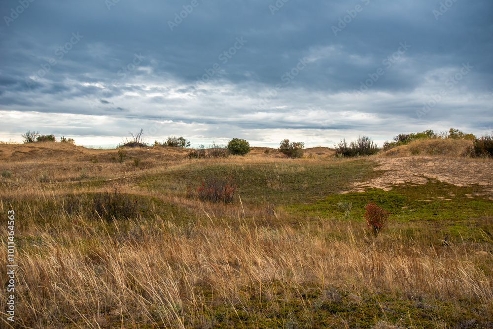Autumn colours on a prairie hike Autumn colours on a prairie hike