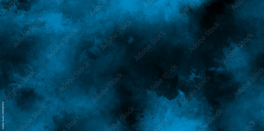 Abstract design with sky dark blue cloud background, Soft cloud in the sky background blue tone for wallpaper, splashes and stains for presentation and cover,