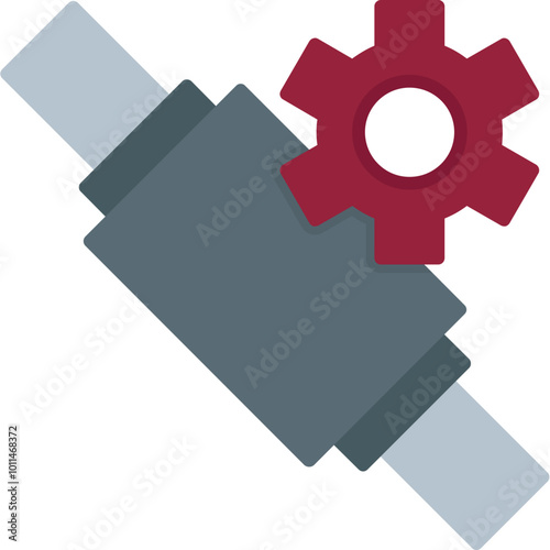 Optical Fiber Installation Icon