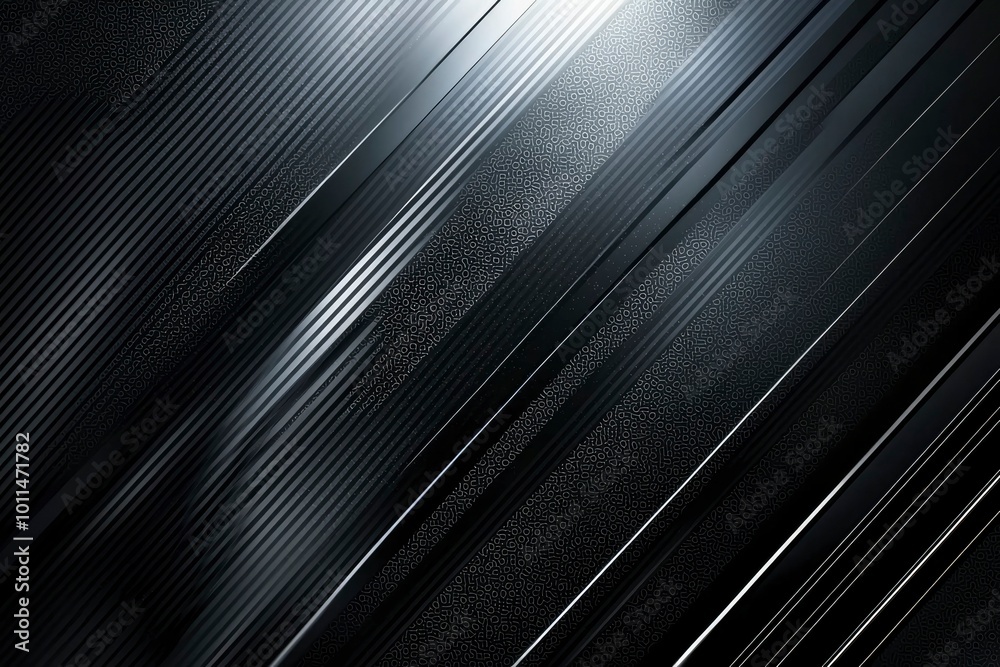 Obraz premium Abstract Black and White Diagonal Lines and Patterns