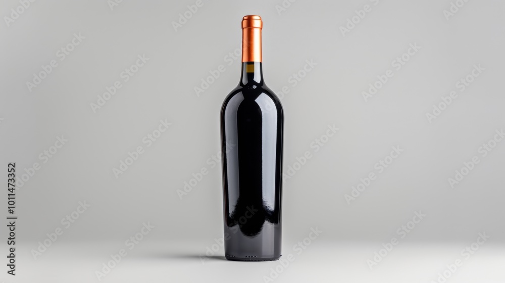 Wine Bottle Mockup Blank Label Red Wine Glass Bottle Isolated Background Wine Bottle Mockup Blank Label Red Wine Glass Bottle Isolated Background