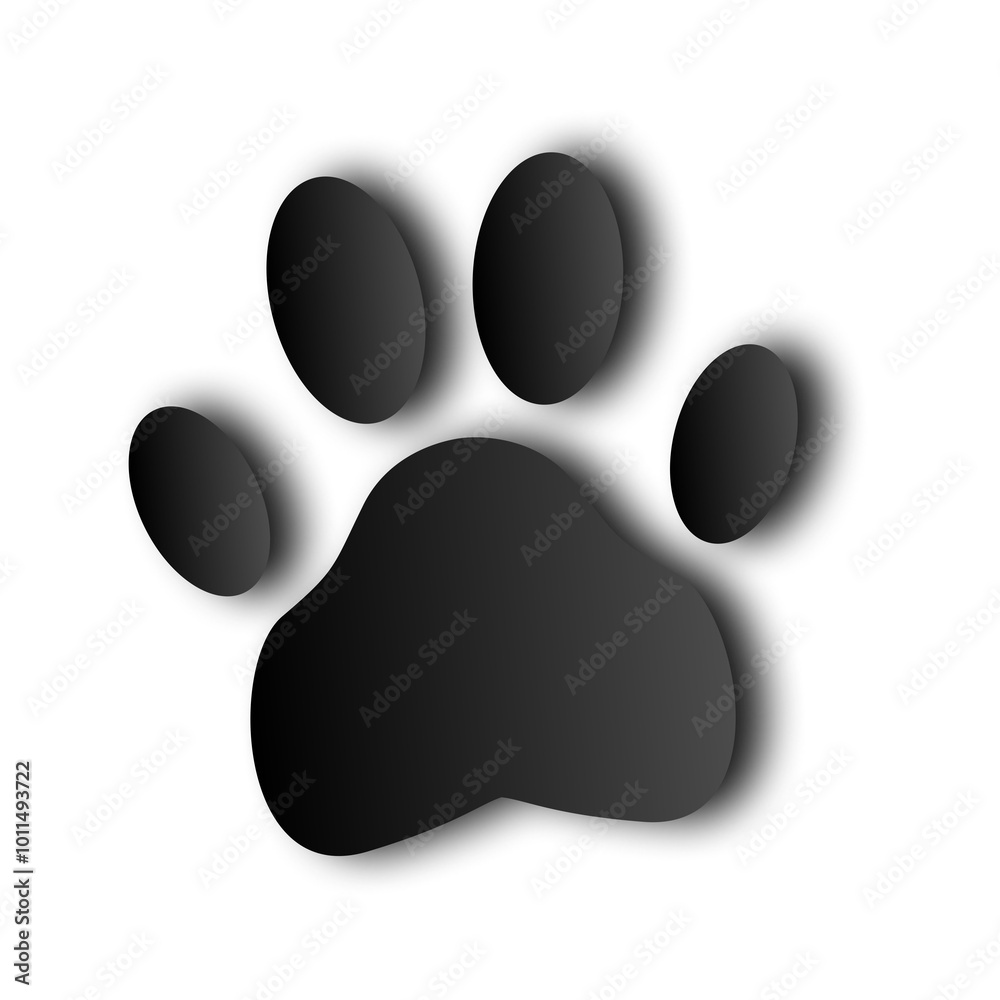black cat footprints with transparent background shadow black cat footprints with transparent background shadow