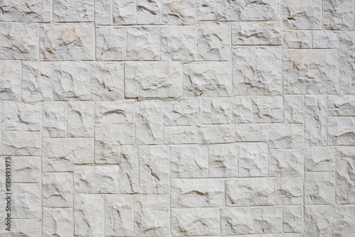White textured brick wall background
