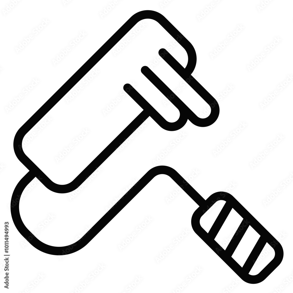 Paint Roller Vector Icons