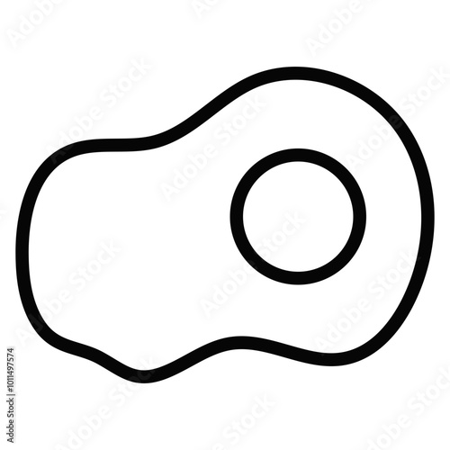 Fried Egg Vector Icons