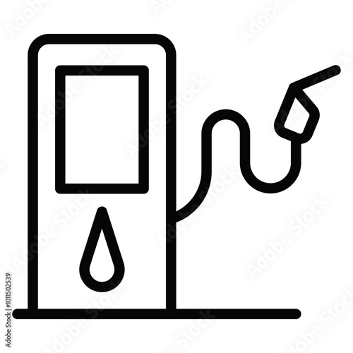 Gas Station Vector Icons