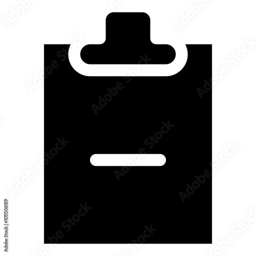 Simple Task Minus Icon