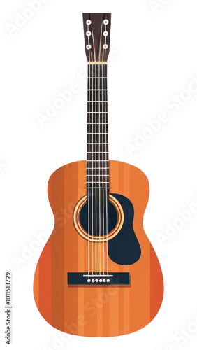 PNG An Acoustic guitar white background acoustic guitar performance.