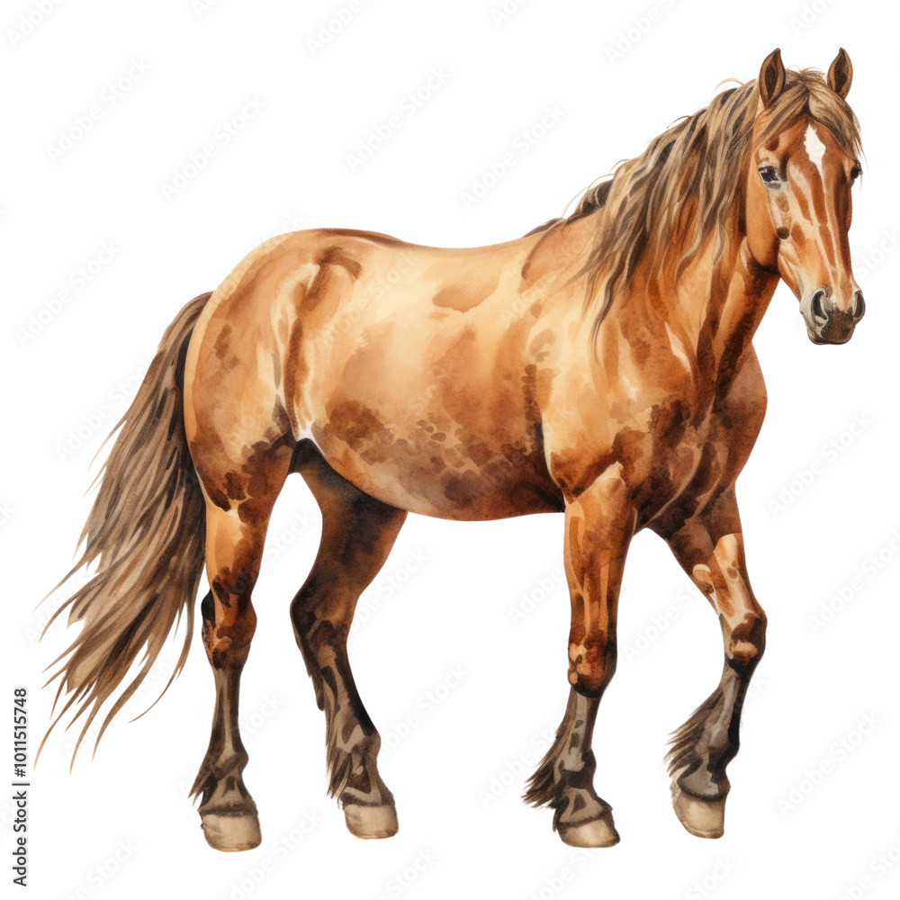 Obraz premium PNG Stallion mammal animal horse.