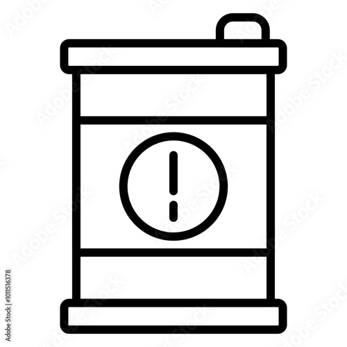 Toxic Waste Vector Icons