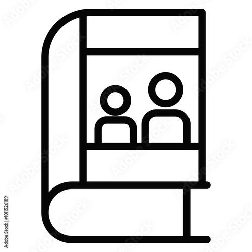 Family Book Vector Icons