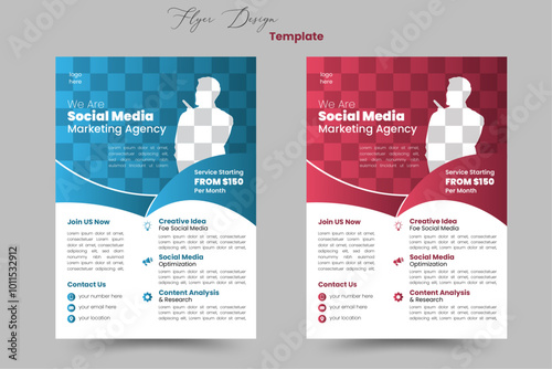 modren and Creative Corporate & Business Flyer design