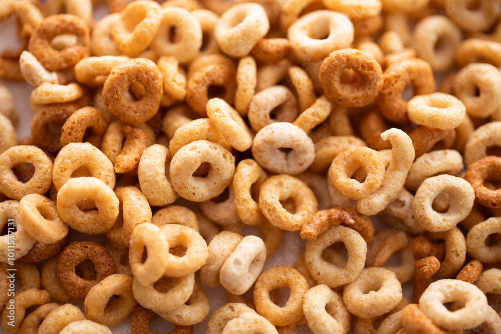 round breakfast grain cereal background round breakfast grain cereal background
