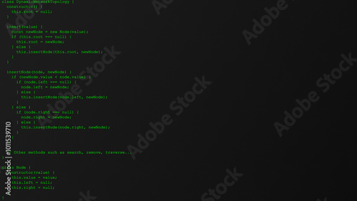 Hacker Typing Random Code in Terminal Interface