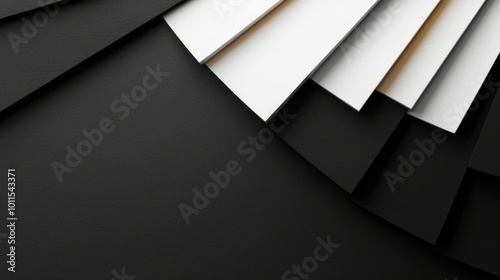 Special background geometric black and white graphic pattern with curve and wave