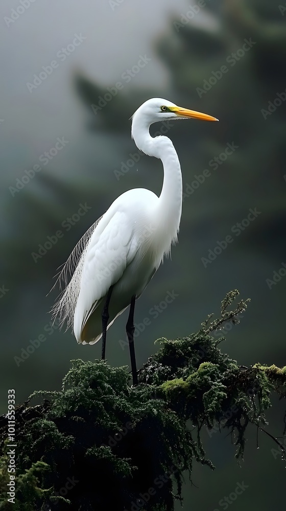 Great Egret Bird in Nature, Photo Realistic, Pattern Background, Wallpaper, Cover and Screen for Smartphone, PC, Laptop, 9:16 and 16:9 Format Great Egret Bird in Nature, Photo Realistic, Pattern Background, Wallpaper, Cover and Screen for Smartphone, PC, Laptop, 9:16 and 16:9 Format