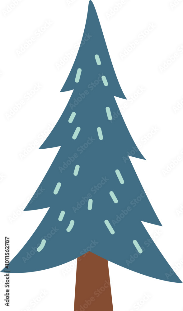 Obraz premium Christmas trees