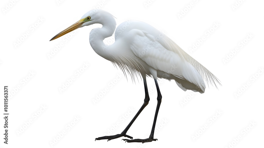 Great Egret Bird on White Background, Photo Realistic, Pattern Background, Wallpaper, Cover and Screen for Smartphone, PC, Laptop, 9:16 and 16:9 Format Great Egret Bird on White Background, Photo Realistic, Pattern Background, Wallpaper, Cover and Screen for Smartphone, PC, Laptop, 9:16 and 16:9 Format