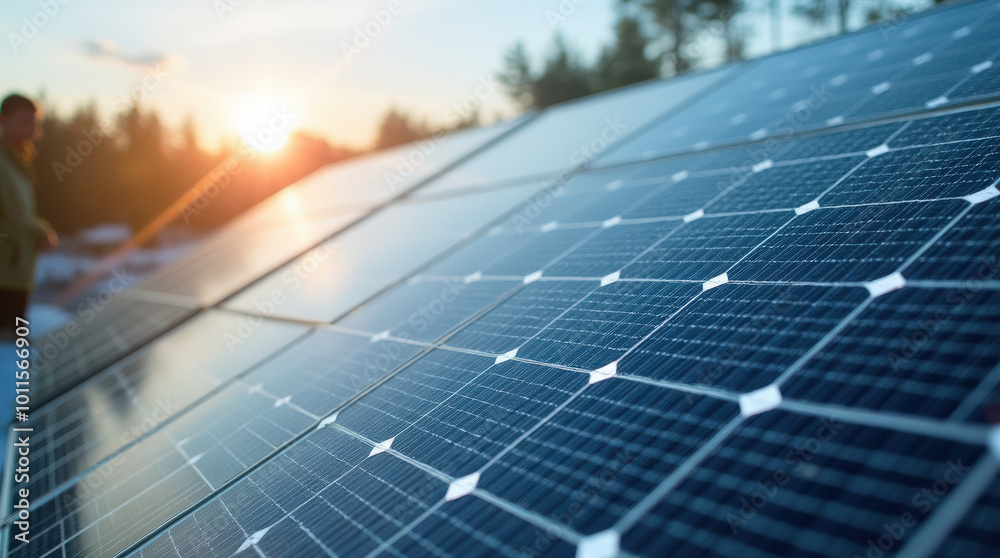 Solar Panels for Clean Energy Production - Sun-Powered Photovoltaic Panels Harnessing Renewable Energy Solar Panels for Clean Energy Production - Sun-Powered Photovoltaic Panels Harnessing Renewable Energy