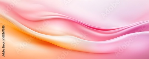 Dreamy Abstract Waves - Colorful Fluid Textures and Soft Curves for Modern Wallpaper and Background Design