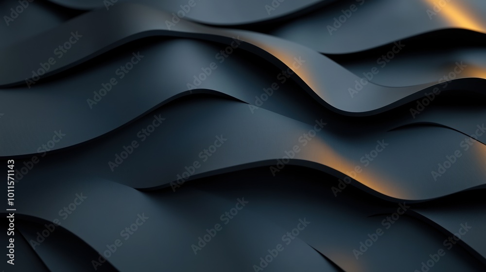 Abstract black waves creating a modern and dynamic texture. Abstract black waves creating a modern and dynamic texture.