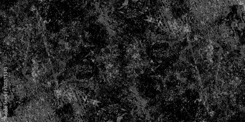 Abstract black and white grunge wall texture .White and black messy wall stucco texture background .concrete wall for interiors or outdoor exposed surface polished background.