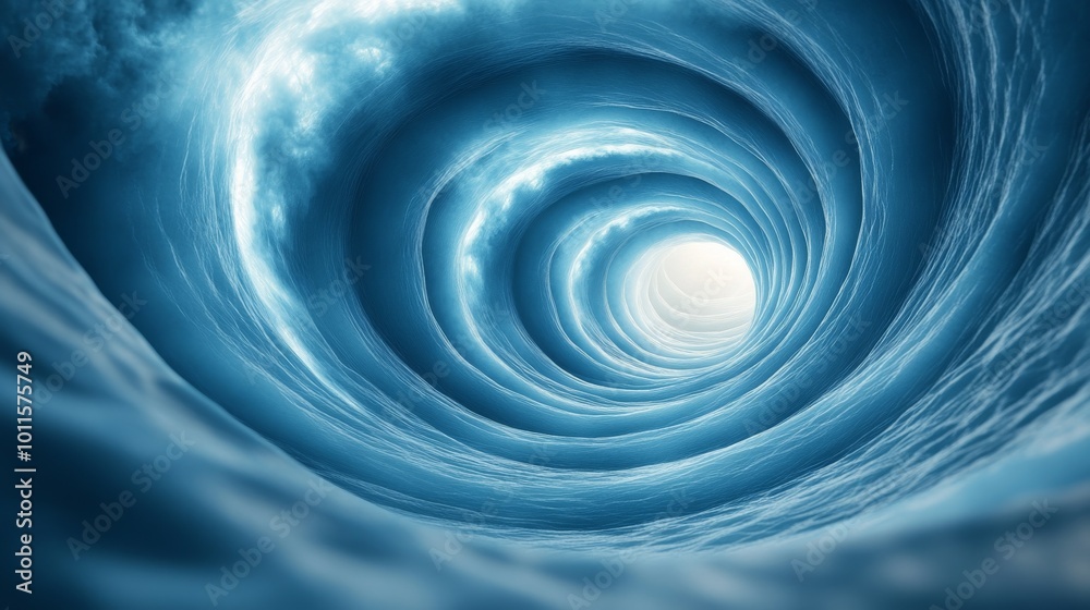 A Mesmerizing View of a Spiraling Wave Capturing the Light at Its Core A Mesmerizing View of a Spiraling Wave Capturing the Light at Its Core