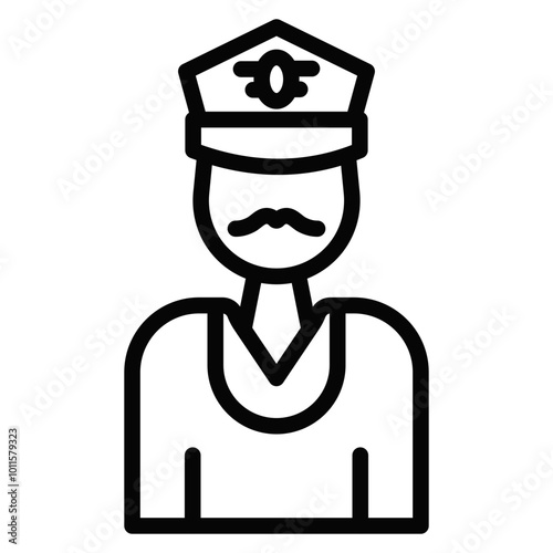 Captain Vector Icons