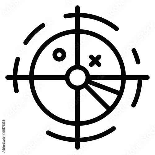 Radar Vector Icons