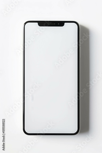 Sleek Modern Smartphone Design on White Background