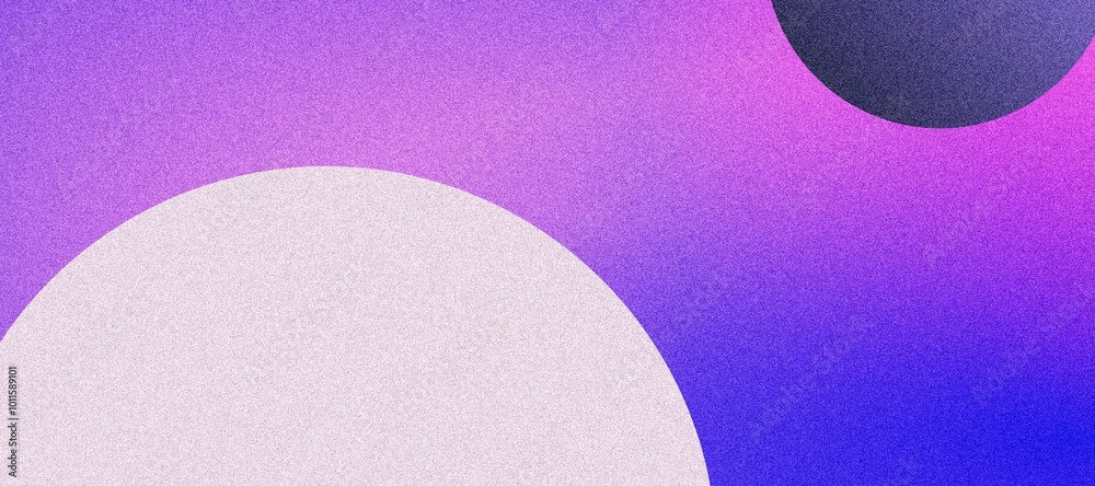 Nebula Dream with Spheres and Noise Effect