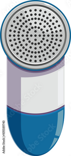 Modern lint remover is removing dust and fabric from clothes, keeping them clean and tidy