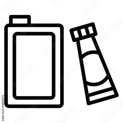 Space Food Vector Icons