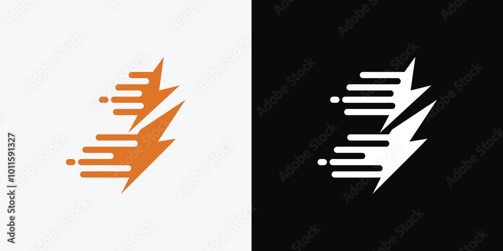 thunder logo design vector template. Thunder Electric Ligthning Bolt Logo. thunder logo design vector template. Thunder Electric Ligthning Bolt Logo.