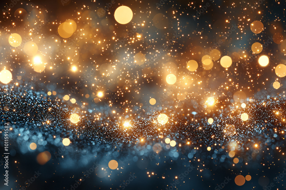 Fototapeta premium An elegant bokeh composition,