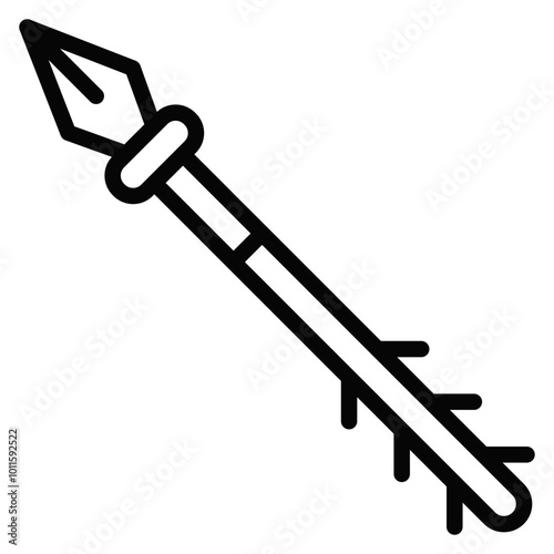 Harpoon Vector Icons