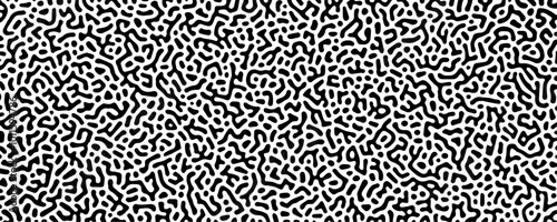 Biological Forms in Dynamic Harmony An Abstract Linear Design Showcasing Turing Reaction Diffusion Patterns and Organic Shapes

