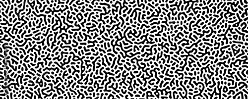 Biological Forms in Dynamic Harmony An Abstract Linear Design Showcasing Turing Reaction Diffusion Patterns and Organic Shapes

