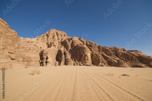 Wadi rum desert in jordan