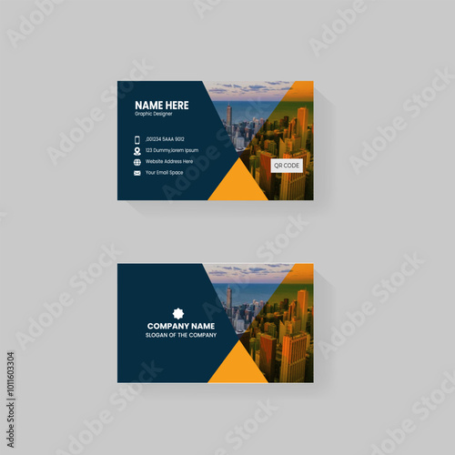 Modern creative business card template