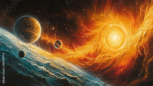 this A diagram of the magnetic field structures of Earth and other planets like Mercury and Jupiter.